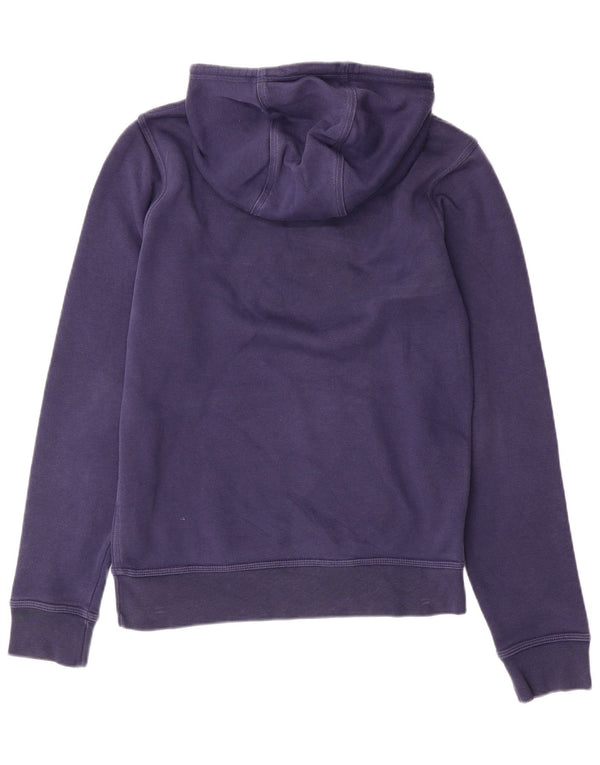 Felpa con cappuccio da uomo Nike Small in cotone blu navy