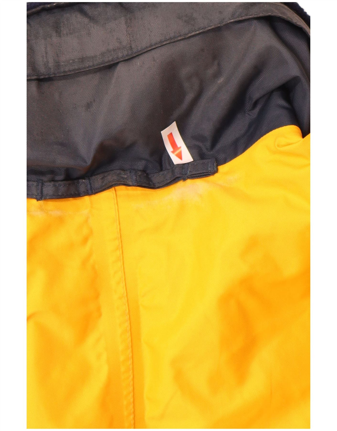 Giacca da sci da uomo Musto UK 40 Large in nylon color block giallo