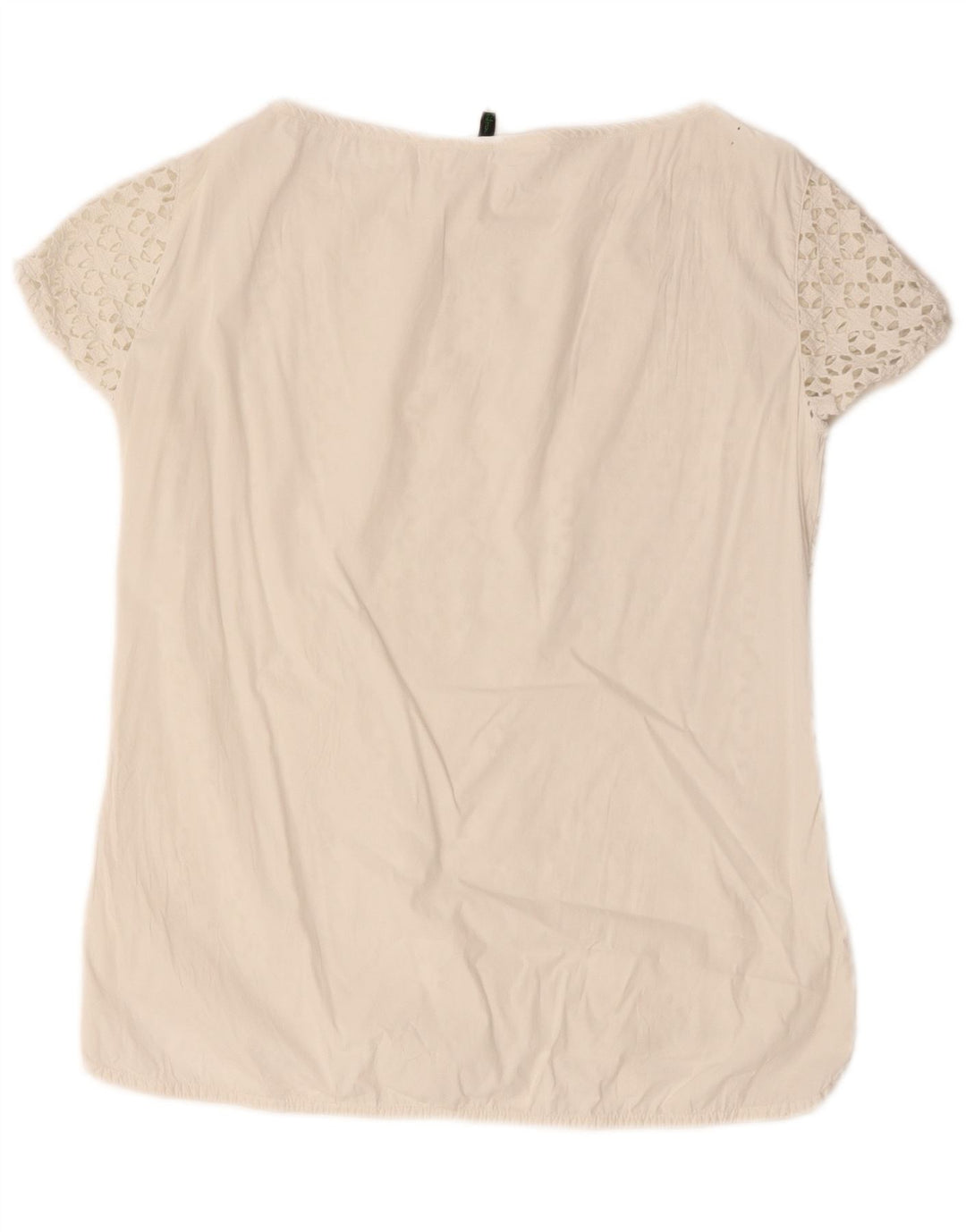 Camicetta da donna Benetton Top UK 14 Medio Bianco