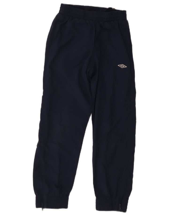 Pantaloni da tuta da ragazzo Umbro Joggers 9-10 anni in poliestere blu navy
