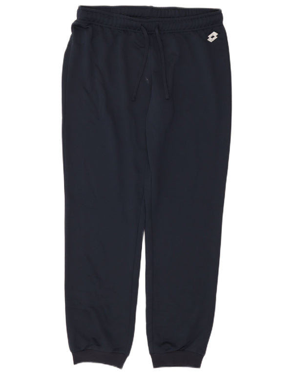 Pantaloni da tuta da donna Lotto Joggers Large Poliestere blu navy
