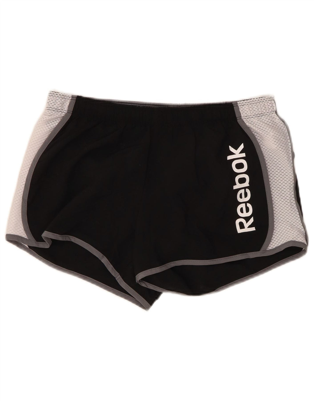 Pantaloncini sportivi grafici da uomo REEBOK Small Black Colourblock