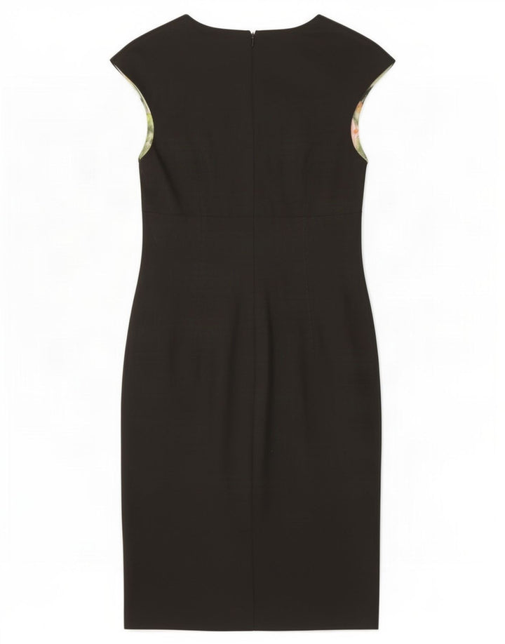 Abito tubino da donna Ted Baker taglia 2 piccolo nero