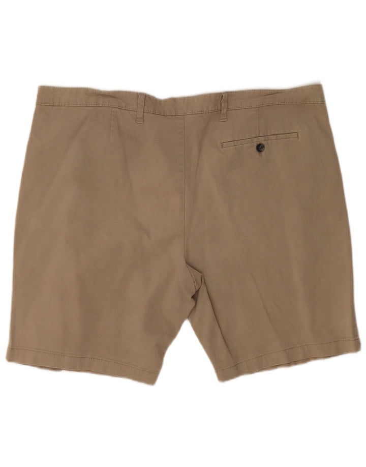 Pantaloncini chino da uomo Marks & Spencer W44 2XL cotone kaki