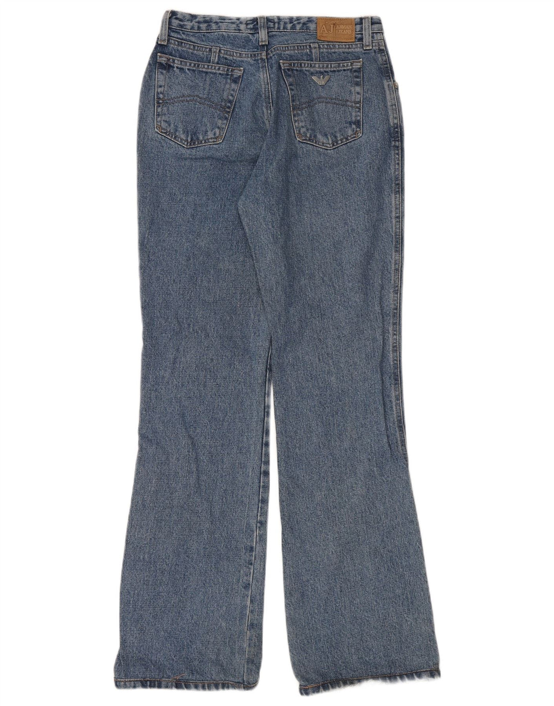 Jeans svasati da donna Armani W28 L32 cotone blu