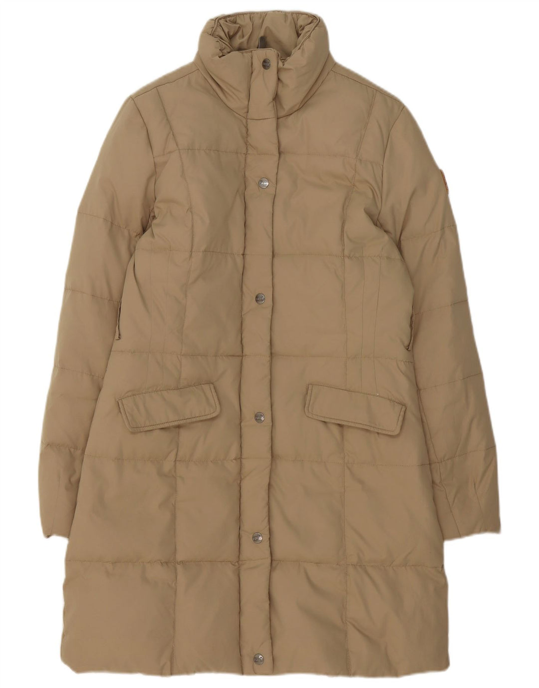 Cappotto imbottito da donna Puffa UK 14 Poliestere beige medio