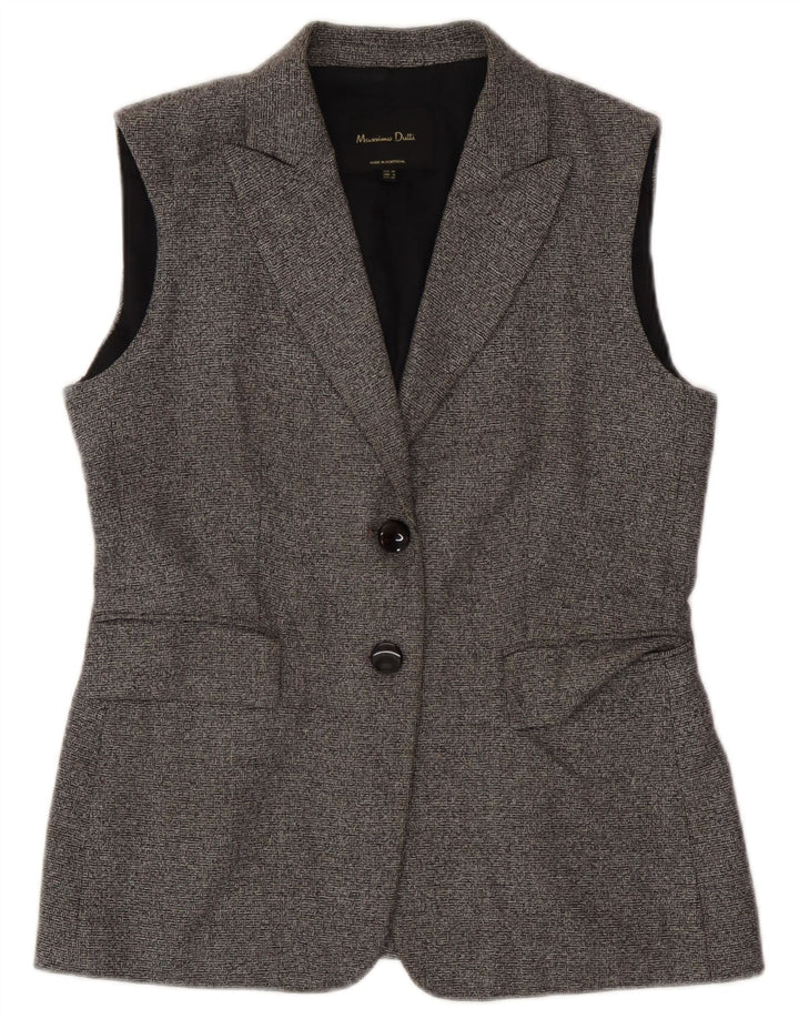 Gilet da donna Massimo Dutti EU 38 Small Lana grigia