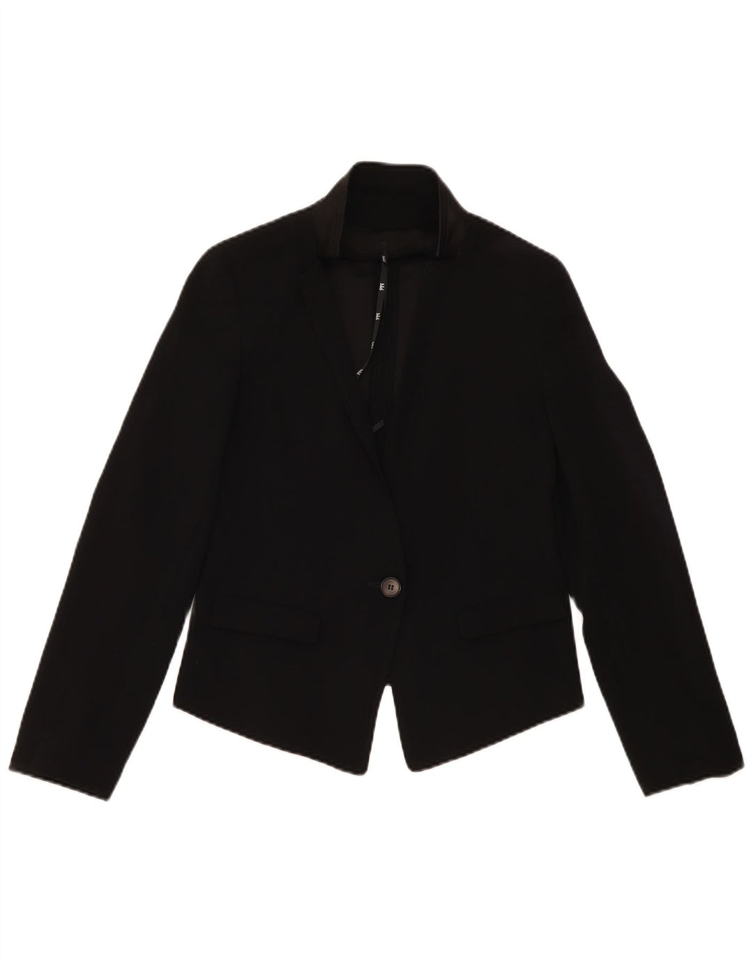 Giacca blazer da donna a 1 bottone Marella UK 8 piccola in poliestere nero