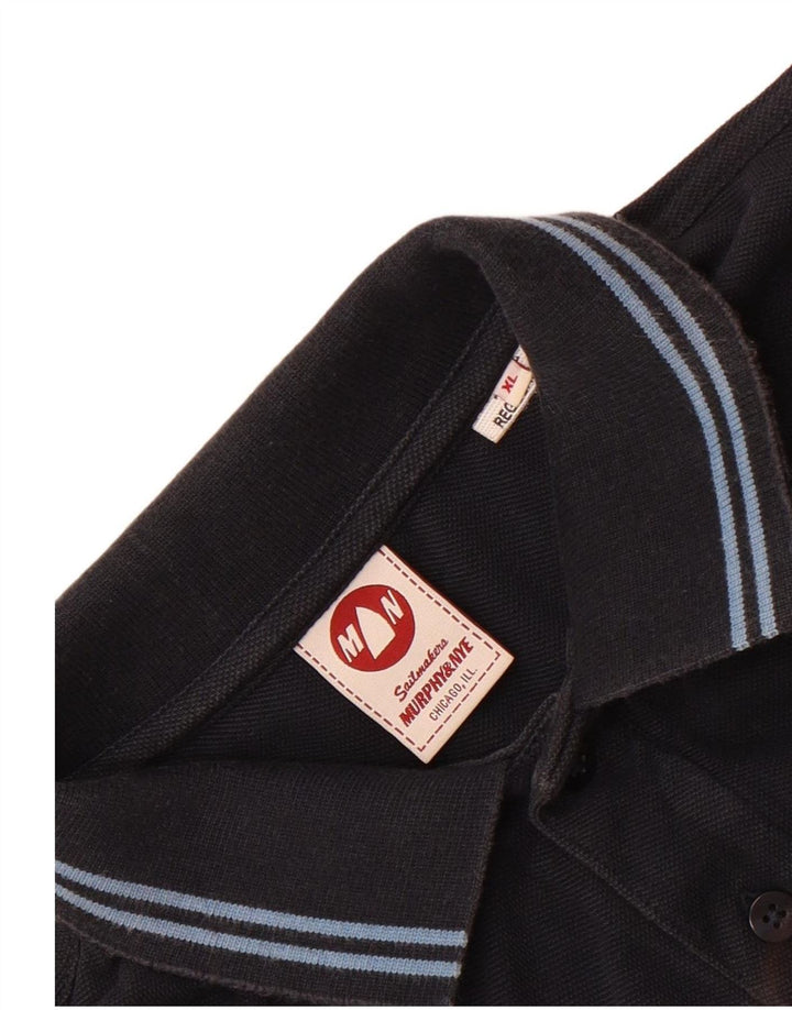 Polo da uomo Murphy & Nye Sailmakers XL Blu navy