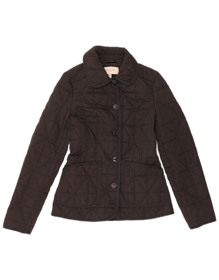 Giacca trapuntata da donna Hobbs UK 6 XS nera poliestere classica