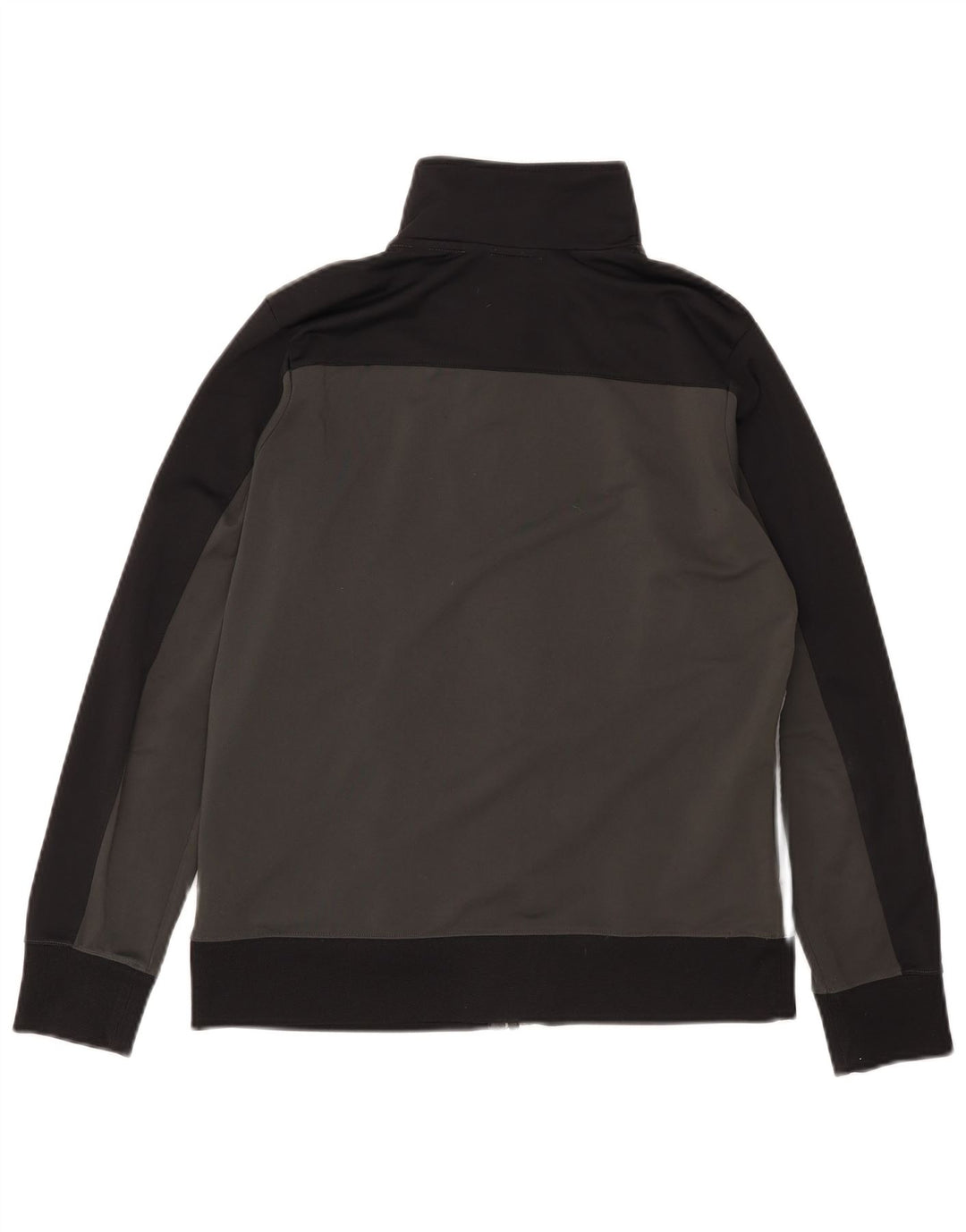 Giacca superiore della tuta da ragazzo Nike 13-14 anni XL Poliestere color block grigio