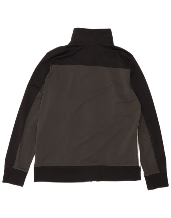 Giacca superiore della tuta da ragazzo Nike 13-14 anni XL Poliestere color block grigio