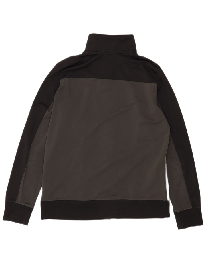 Giacca superiore della tuta da ragazzo Nike 13-14 anni XL Poliestere color block grigio