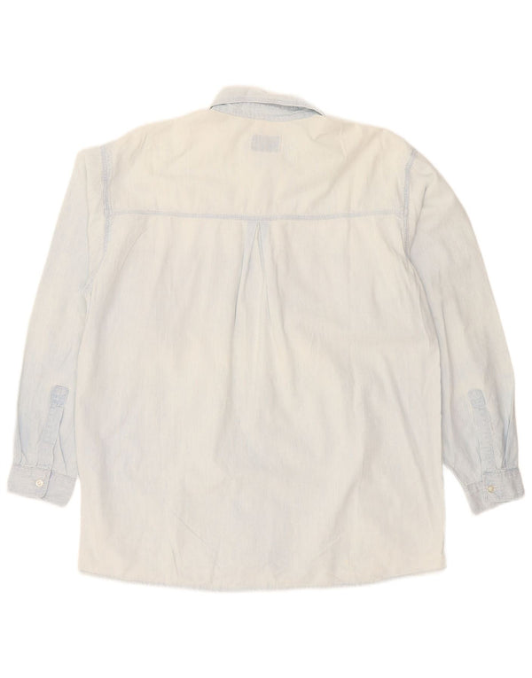 Camicia CLARK da uomo grande blu