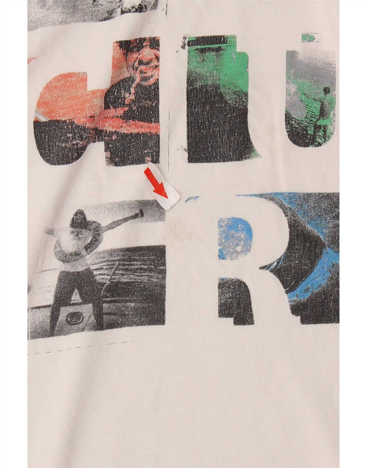 T-shirt grafica da uomo Rip Curl Top bianco medio