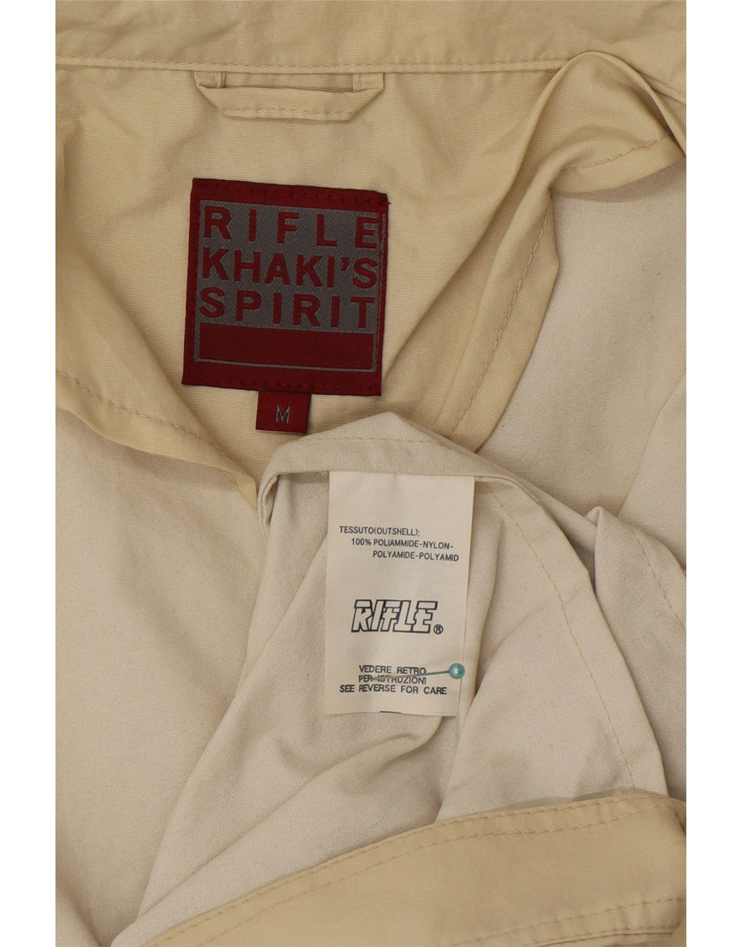 Bomber da uomo Rifle UK 38 Poliammide beige medio