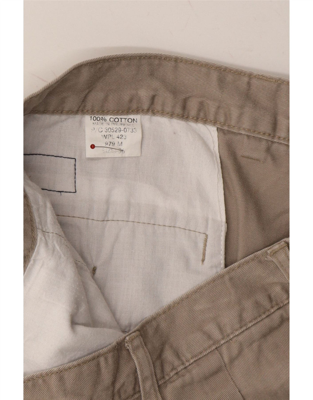 DOCKERS Mens Pegged Chino Shorts W36 Large  Grey Cotton Vintage Dockers and Second-Hand Dockers from Messina Hembry 
