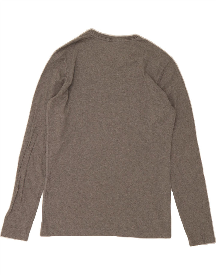 DIADORA Mens Graphic Top Long Sleeve Medium Grey Cotton Vintage Diadora and Second-Hand Diadora from Messina Hembry 