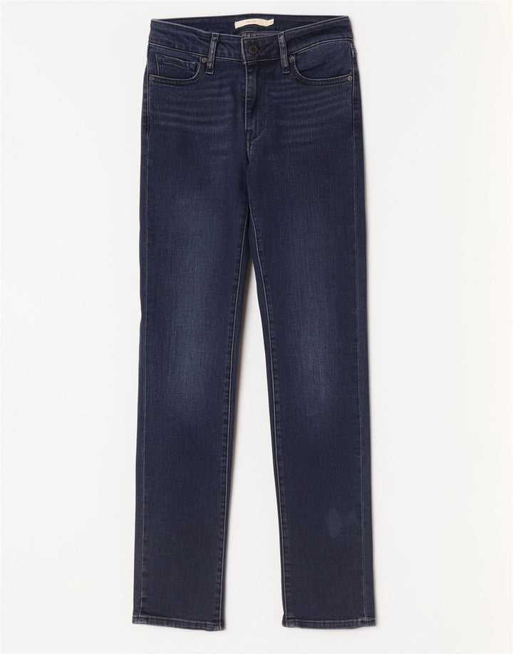 Jeans Levi's 712 Slim da donna W26 L30 in cotone blu navy