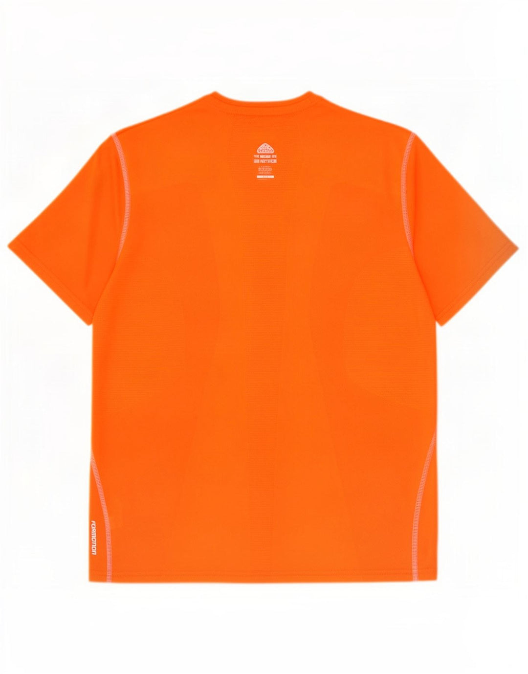 T-shirt Adidas Climacool da uomo Top in poliestere arancione medio