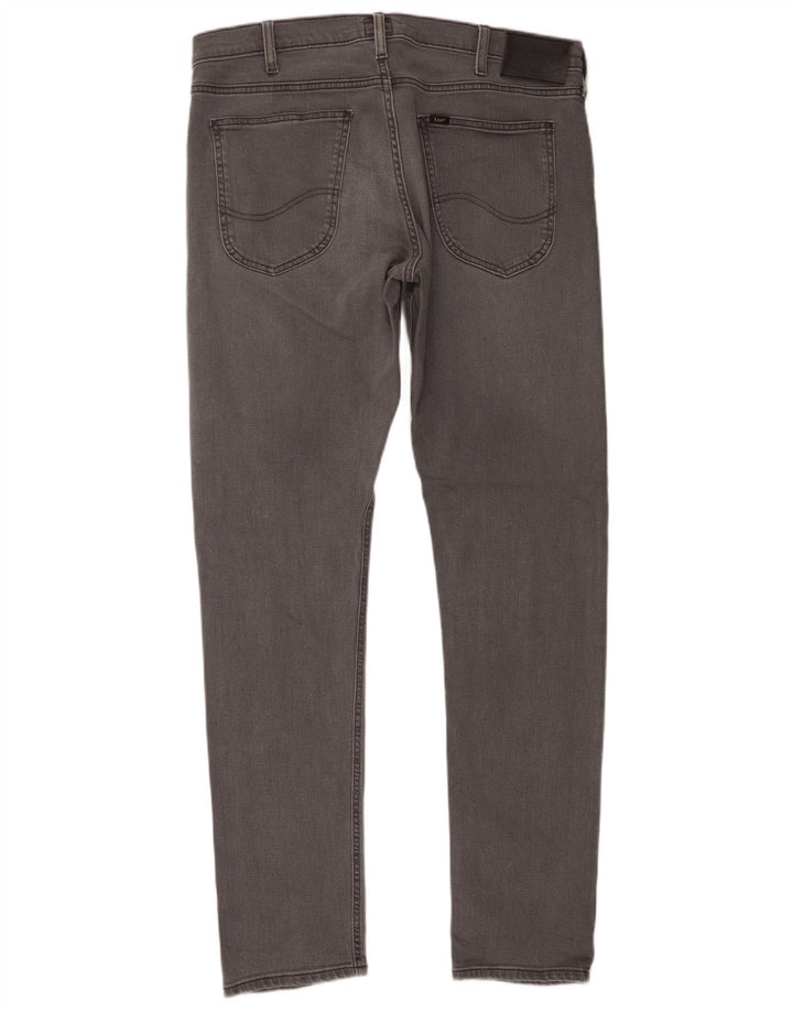 Jeans Lee Luke Slim da uomo W36 L34 cotone grigio