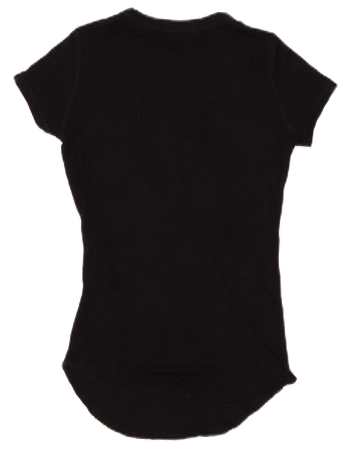 T-shirt Zara da donna Top UK 10 piccola nera