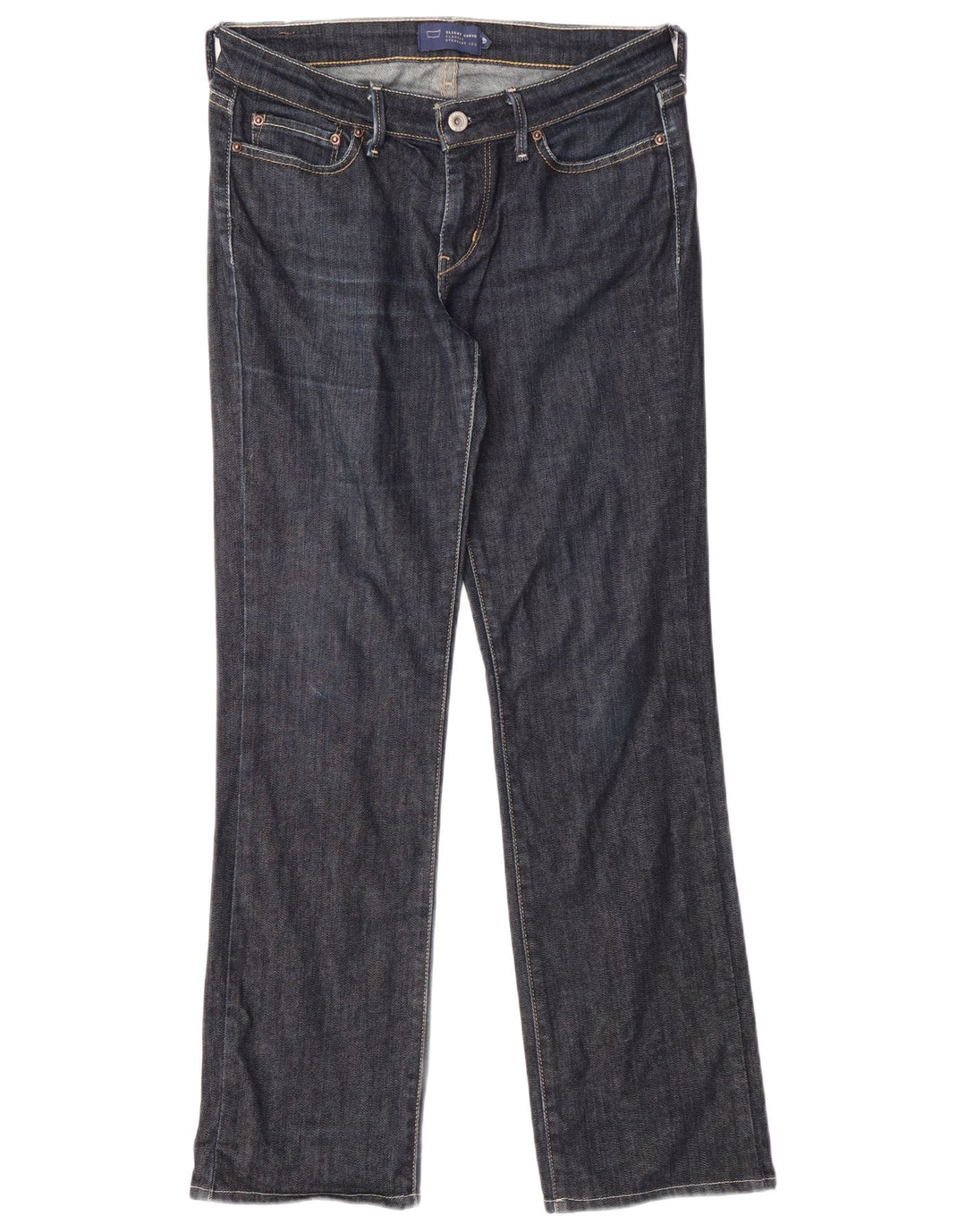 Jeans Levi's da donna con vestibilità classica leggermente curva W28 L30 blu navy