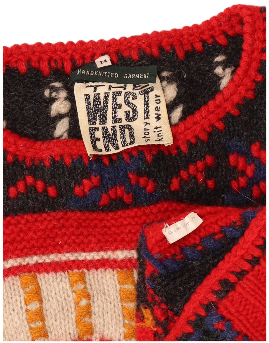 THE WEST END Maglione da donna con scollo a barca UK 14 medio multicolore