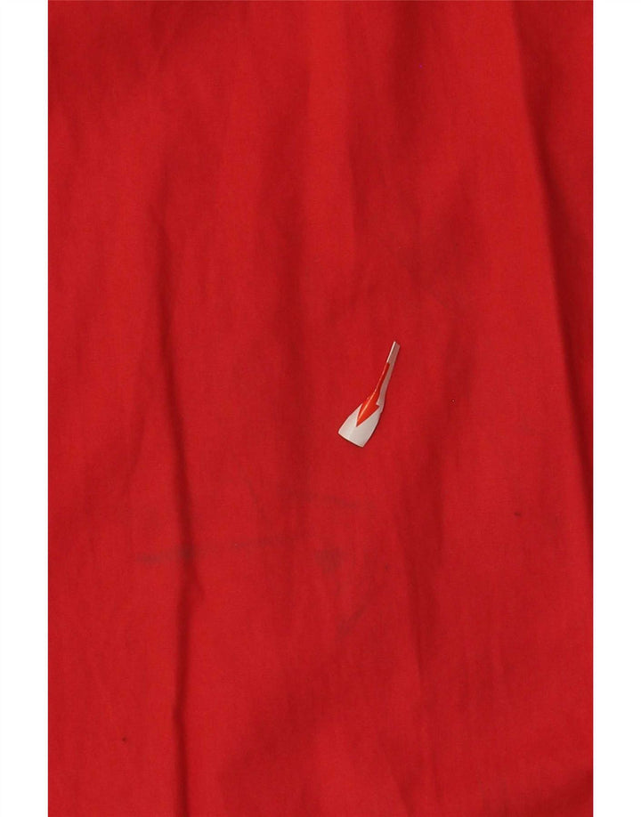 Camicia a maniche corte da uomo Levi's Large in cotone rosso