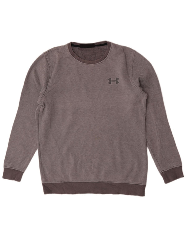 Felpa da uomo Under Armour Maglione grigio medio gessato