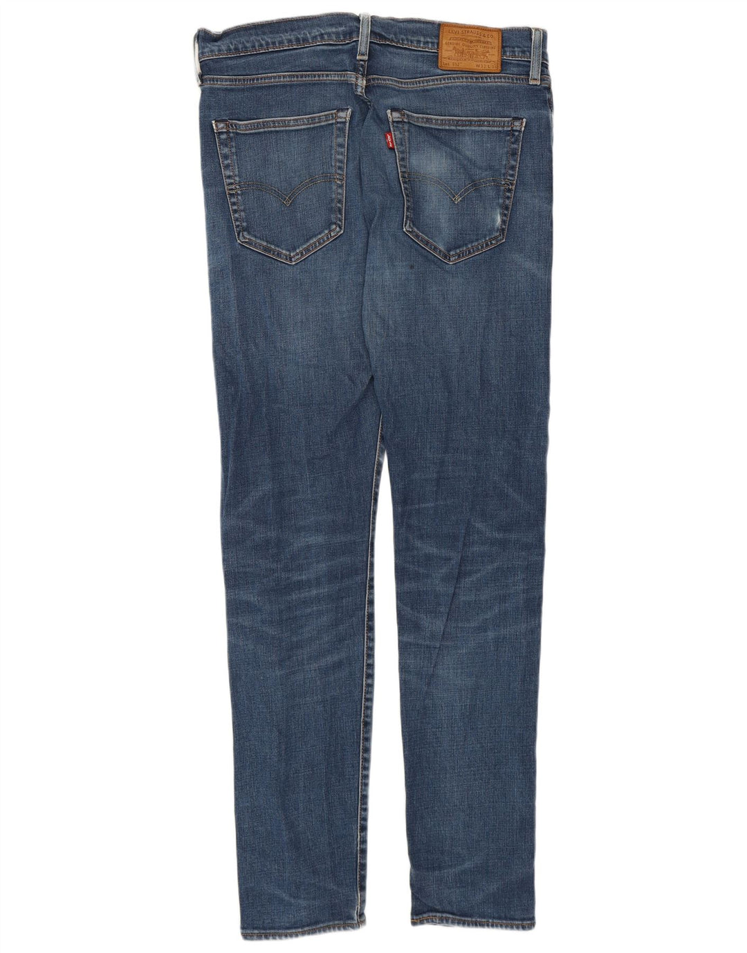 Jeans Levi's Uomo 512 Slim Tapered W32 L34 Cotone Blu