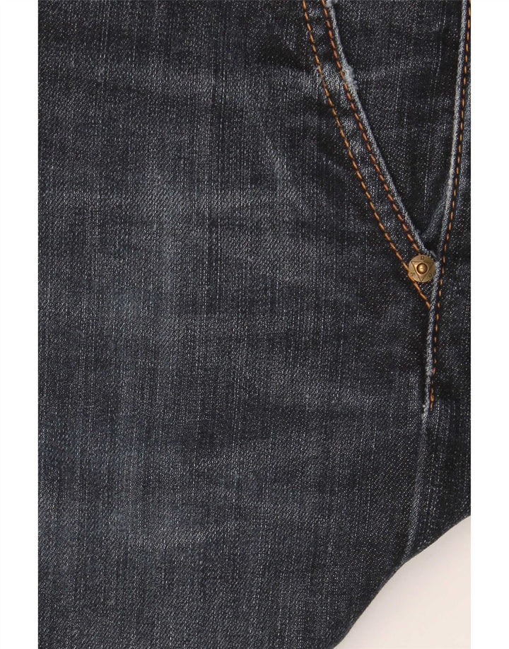 Jeans slim da uomo Roy Rogers W32 L30 cotone blu navy