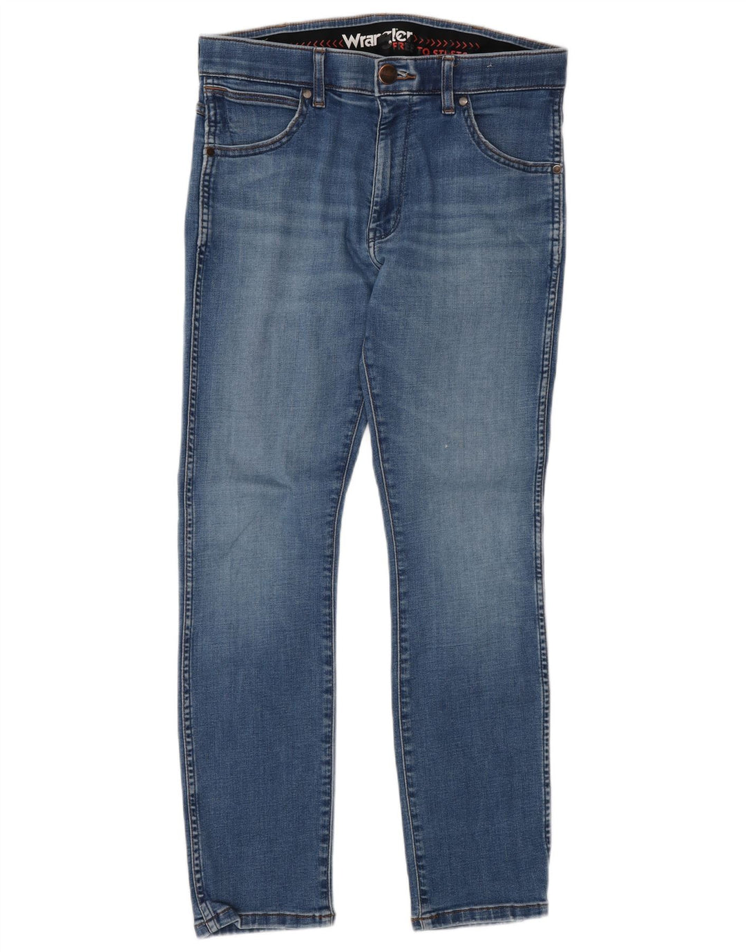 Jeans Wrangler Larston Slim da uomo W30 L30 in cotone blu