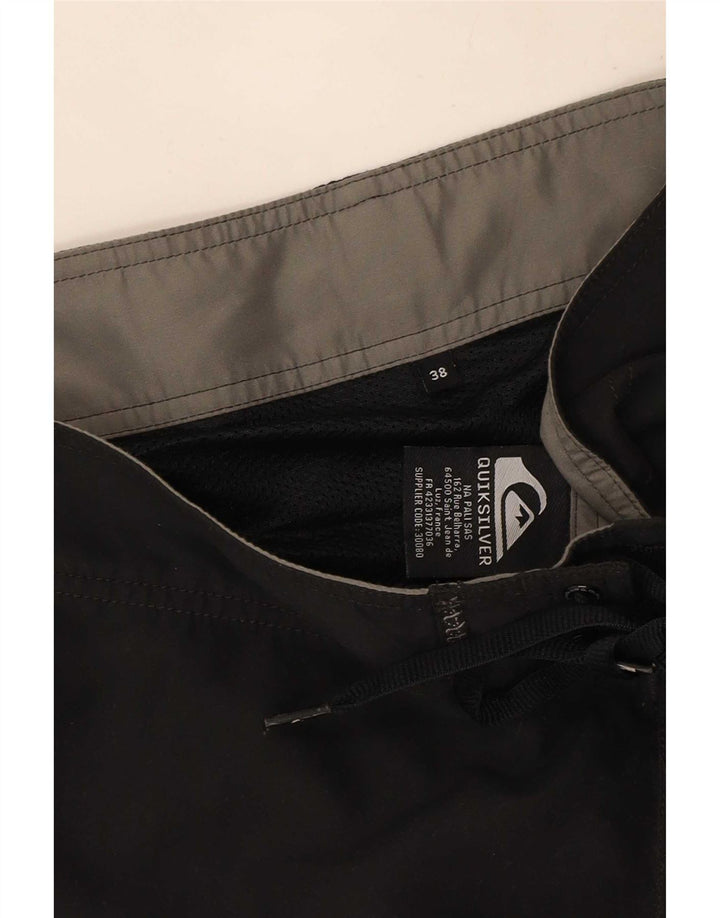 Pantaloncini da bagno grafici da uomo Quiksilver XL poliestere nero