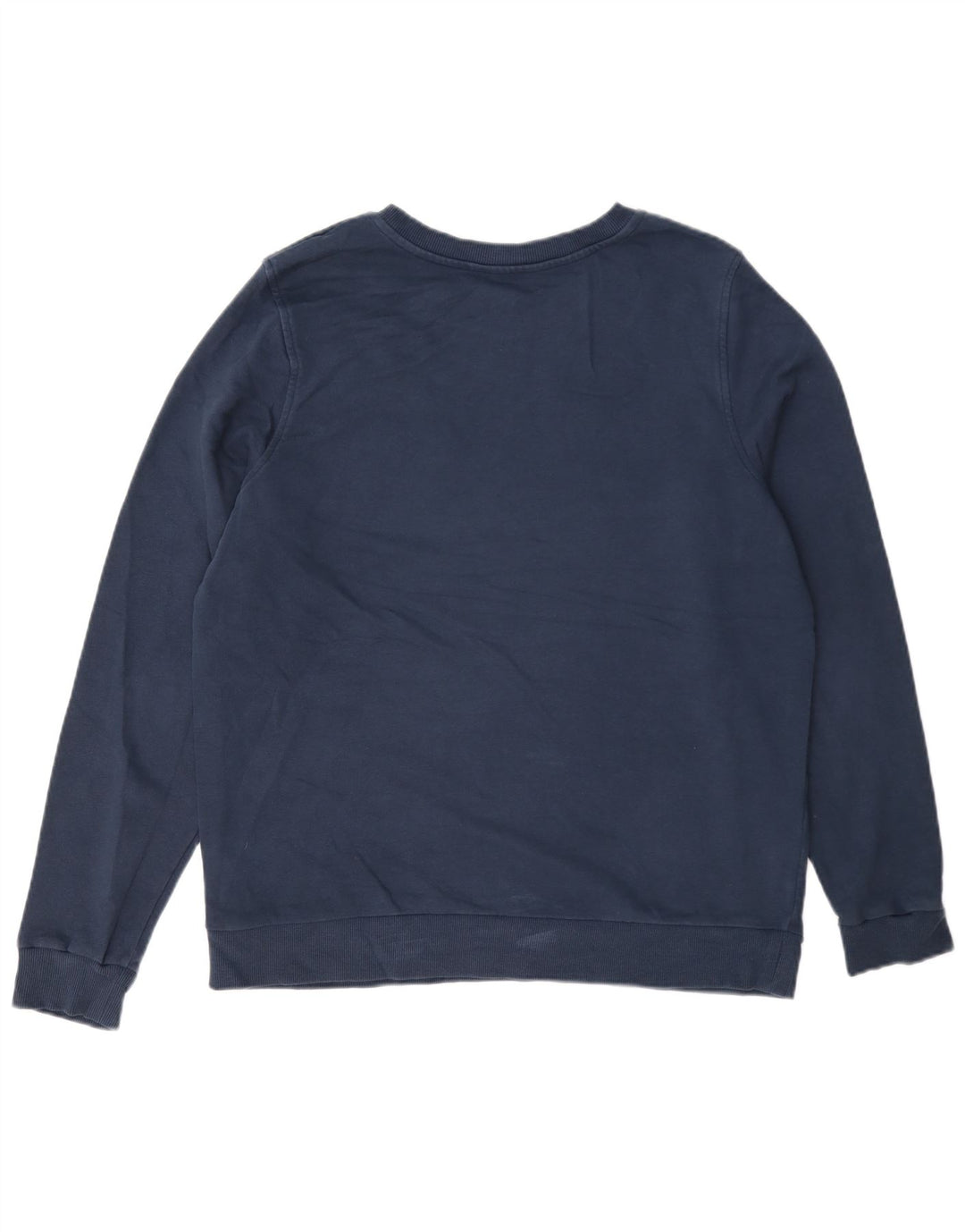 Felpa da donna Marks & Spencer UK 16 grande cotone blu navy