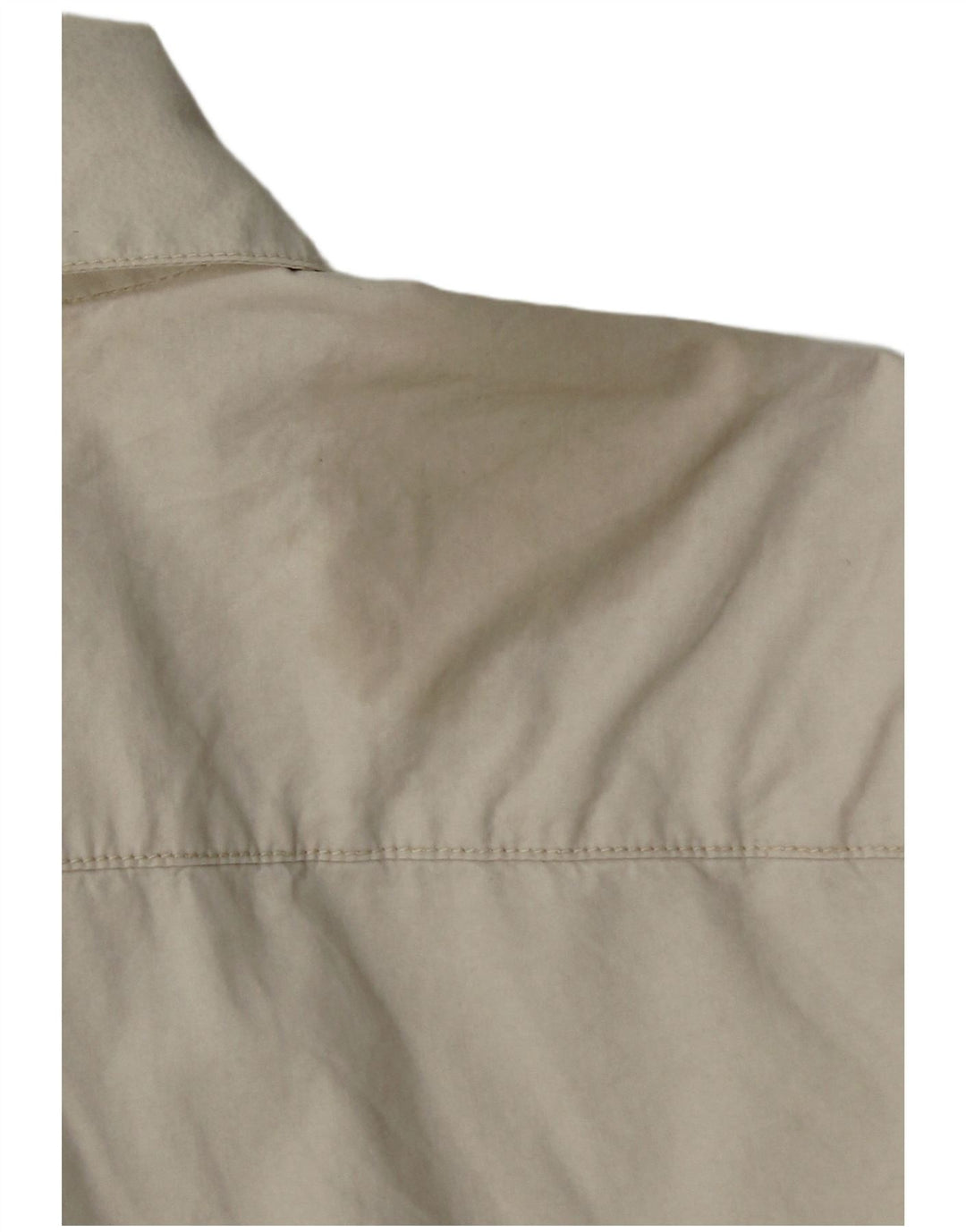 Camicia da uomo Calvin Klein grande in cotone beige