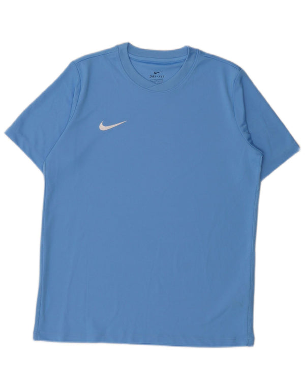 T-shirt Nike Ragazzo Dri Fit Top 13-14 anni XL Blu Poliestere