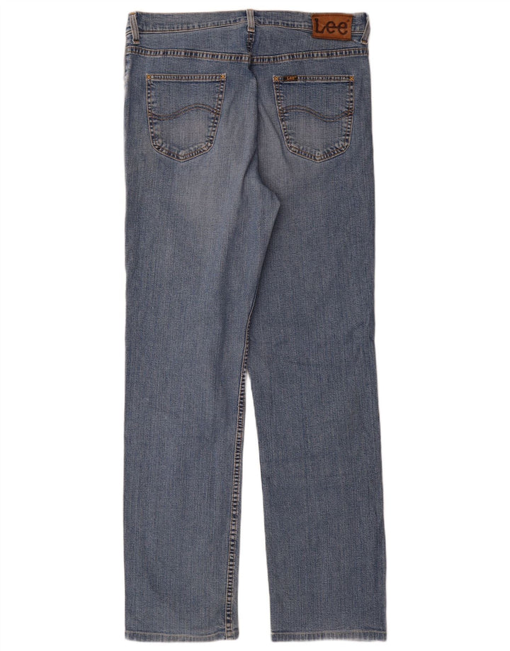 Jeans dritti da uomo Lee Brooklyn W36 L36 cotone blu