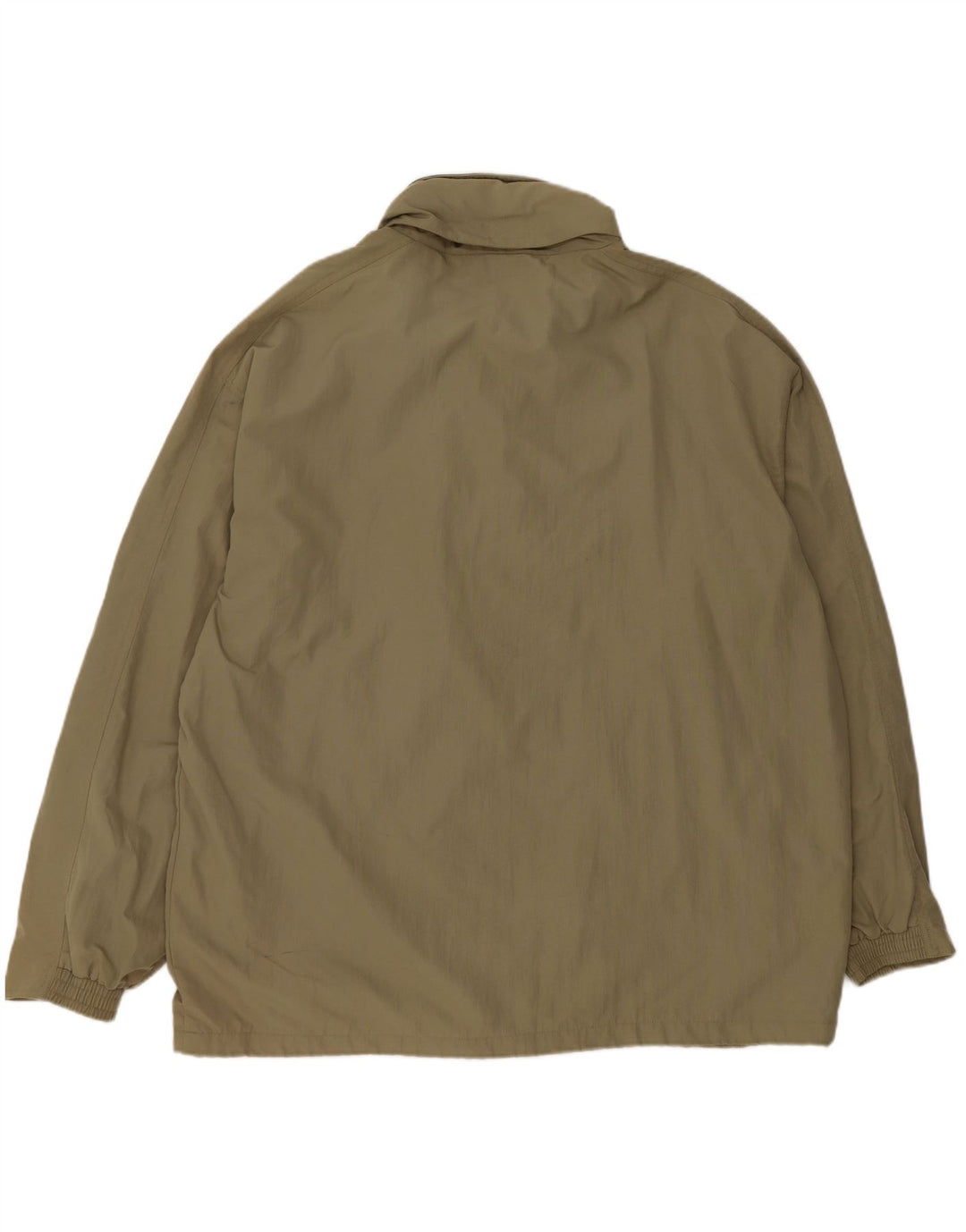 DIADORA Giacca antipioggia da uomo con cappuccio UK 42 XL Khaki Poliammide