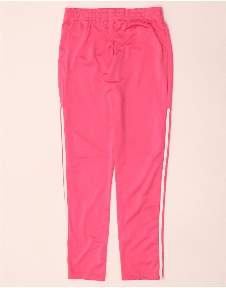 Pantaloni Tuta Bambina Adidas 14-15 Anni Poliestere Rosa