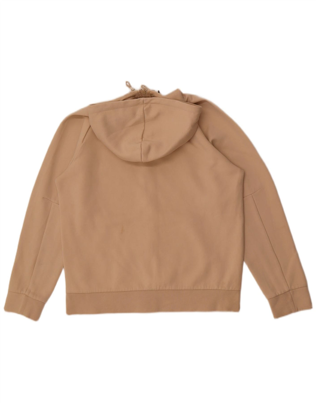 Felpa con cappuccio e zip da uomo Puma in cotone beige medio