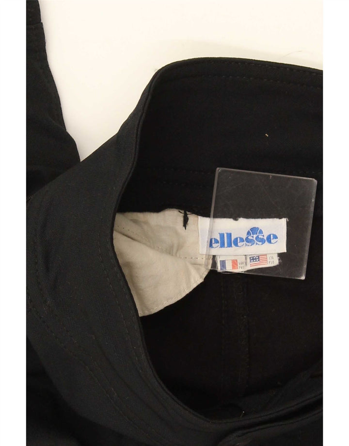 Pantaloni da sci da donna Ellesse W26 L29 neri in poliammide