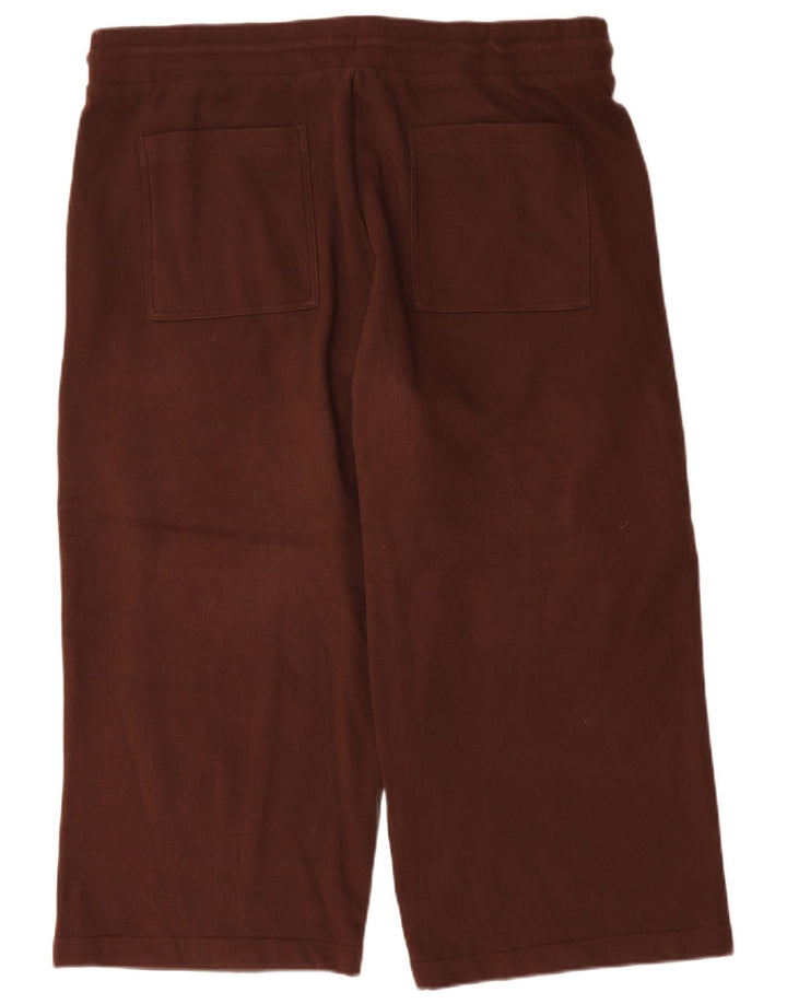 Pantaloni da tuta corti Marks & Spencer da donna UK 22 3XL Poliestere marrone