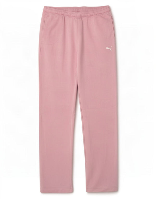 Pantaloni da tuta da donna Puma UK 12 cotone rosa medio