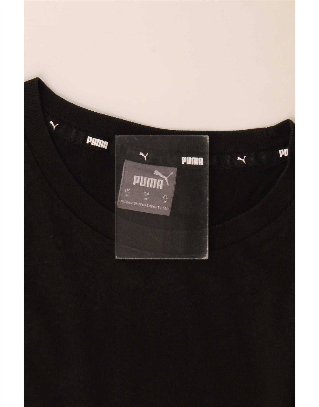 T-shirt grafica da uomo Puma Medium nera