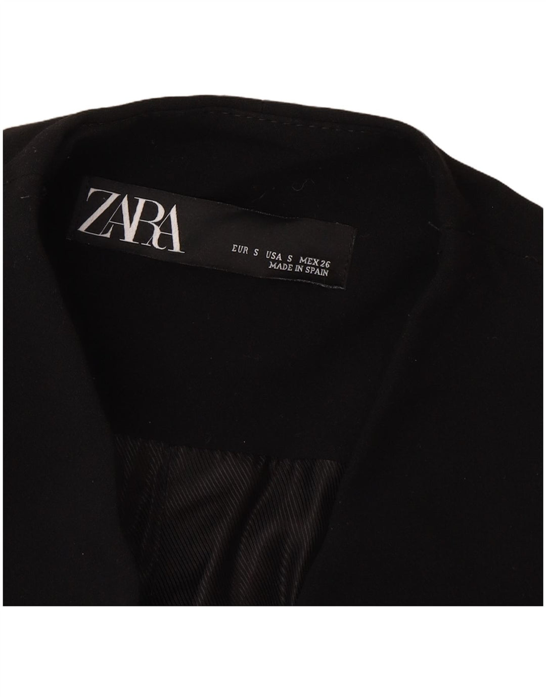 Giacca blazer da donna Zara UK 10 piccola nera