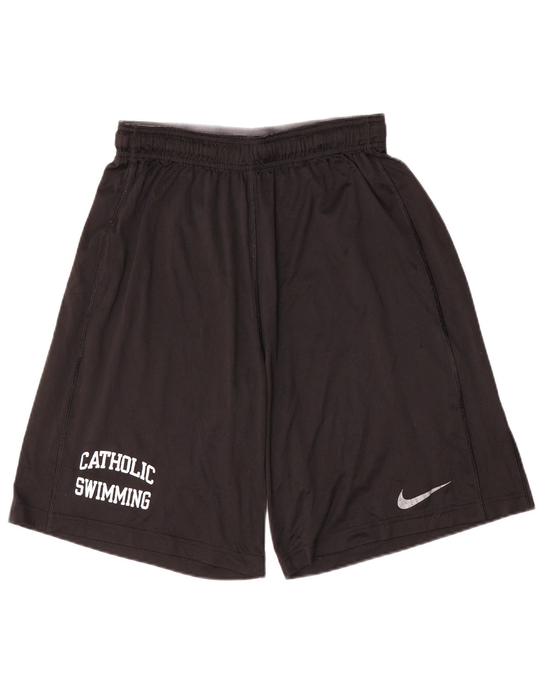 Pantaloncini sportivi Nike Dri Fit Graphic da uomo, poliestere nero medio