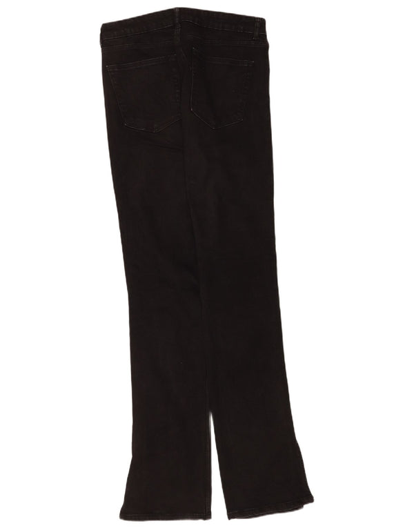 Jeans Bootcut da donna Zara EU 42 Large W32 L33 Neri