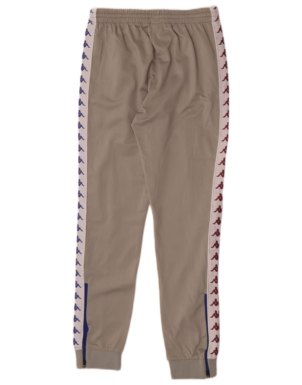 Pantaloni da tuta con grafica Kappa da uomo Joggers Small Grey Colourblock