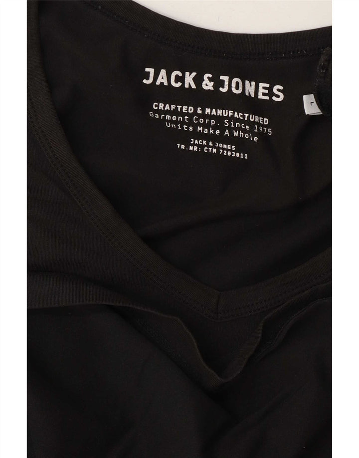 Jack & Jones T-shirt da uomo grande nera